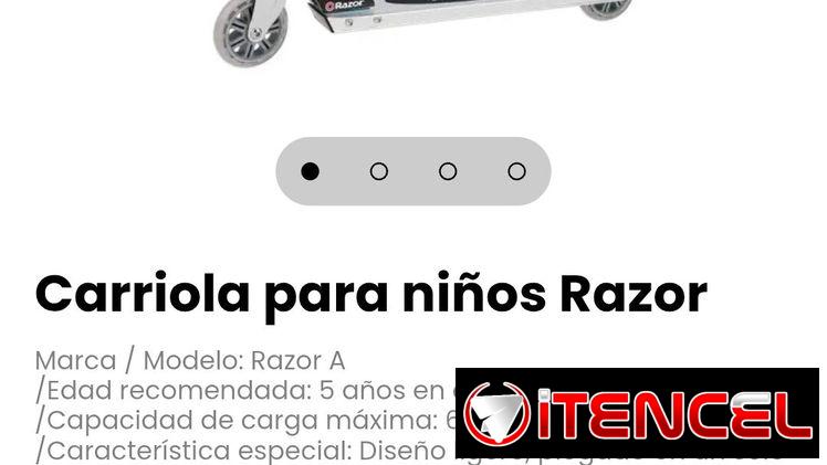 Carriola para niños Razor