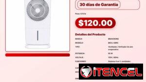 VENTILADOR ENFRIADOR (Ice Coouler) .