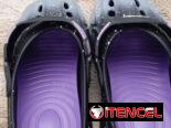 Sandalia tipo Crocs de hombre
