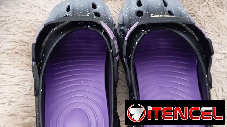 Sandalia tipo Crocs de hombre