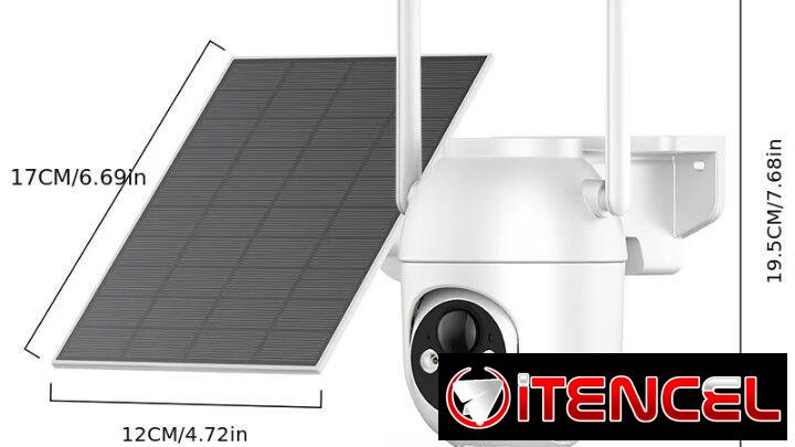 Pack de 2 Cámaras de Seguridad Exterior Solar (2) — foto 3