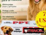 Shampoo, jabon, spray anti pulgas y más.