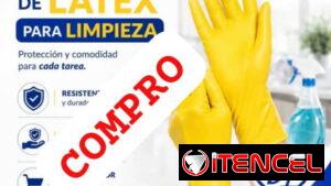 Compro guante de látex