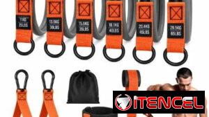 KIT DE BANDAS DE RESISTENCIAS PARA EJERCICIOS CON ACCESORIOS