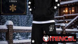 Conjunto de ropa de invierno para hombre