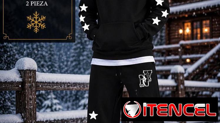 Conjunto de ropa de invierno para hombre