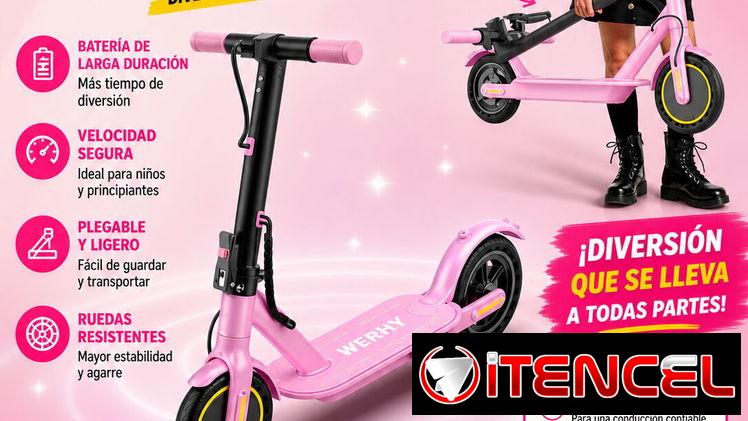 🛴💗 ¡NUEVO SCOOTER ELÉCTRICO PLEGABLE! 💗🛴