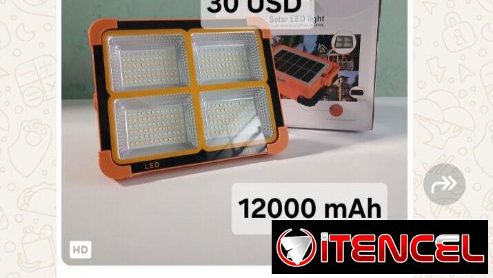 Lámpara Solar. Ma