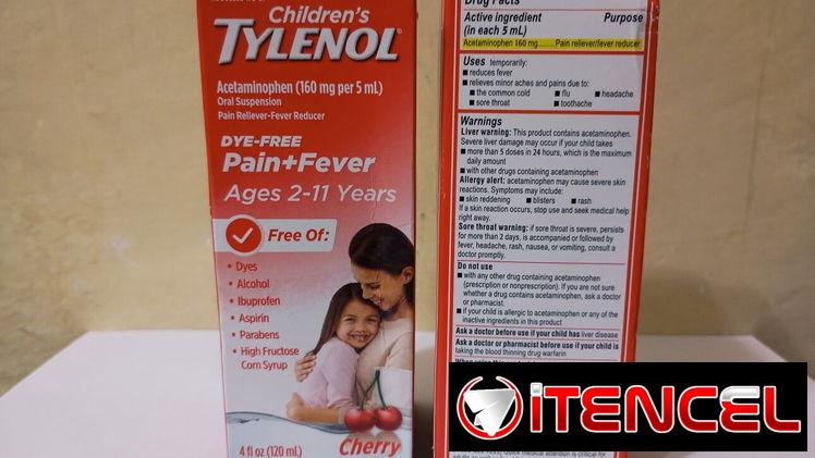 Paracetamol (Tylenol) infantil