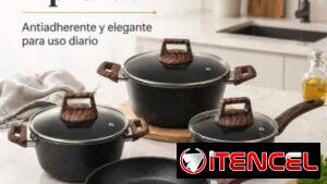 Set de Ollas 7 Piezas