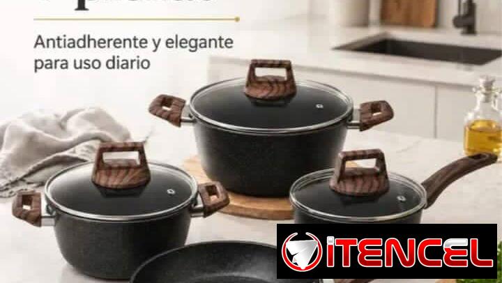 Set de Ollas 7 Piezas