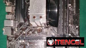 Módulo: Gigabyte B365M D3H de 9va., Micro i5 9400 y 16GB RAM (discipada) + SDD de 128GB + Fuente MSI de 62.5A (nueva).