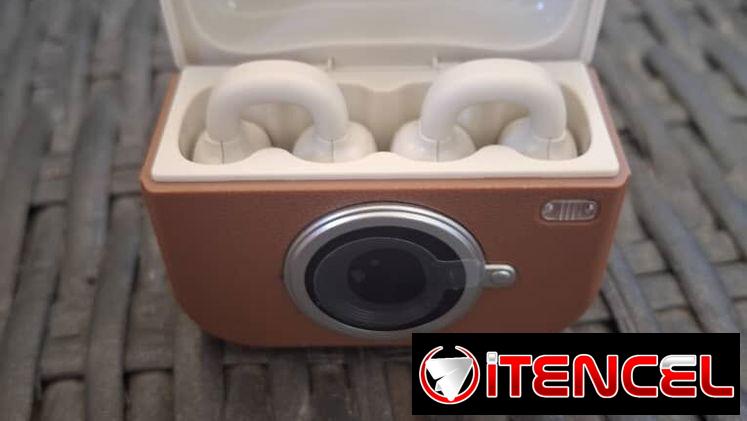 Audífonos inalámbricos modelo clip o arete sonido abierto 8horas de autonomía — foto 1