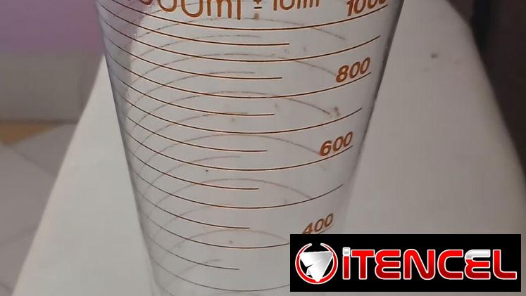 Vaso de laboratorio para medir hasta 1 L