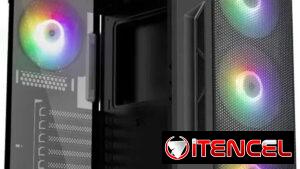 chasis zalman nuevo en su caja a estrenar. usb 3 frontal 4 fanes rgb