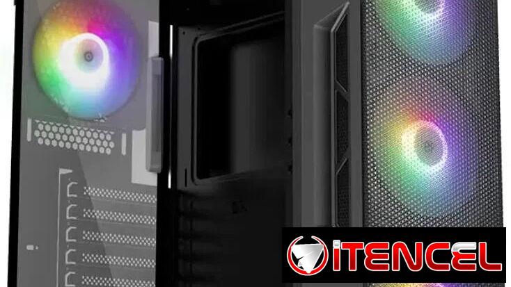 chasis zalman nuevo en su caja a estrenar. usb 3 frontal 4 fanes rgb — foto 1