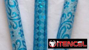Vela Bengala Azul Clara(TC)