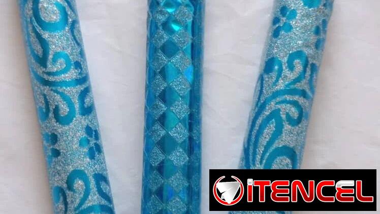 Vela Bengala Azul Clara(TC)