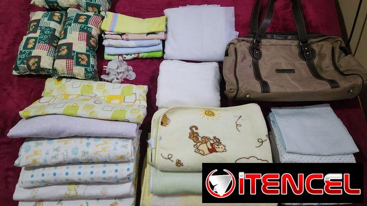 Se vende cuna, colchon, bolso de canastilla y mas