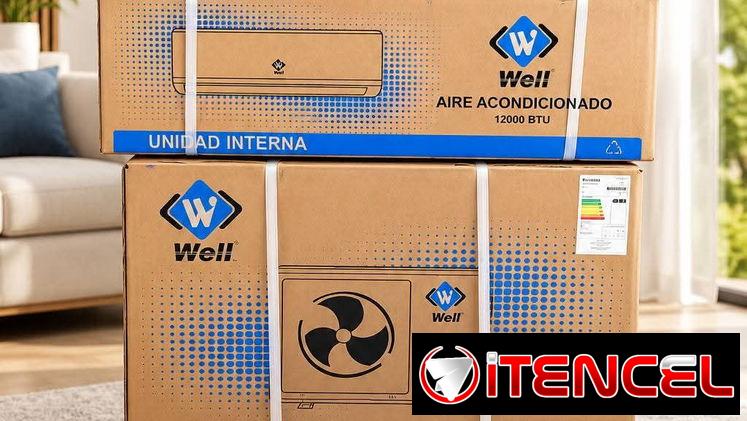 Split Well de 1 TN y 220V con 3 meses de garantía. — foto 1