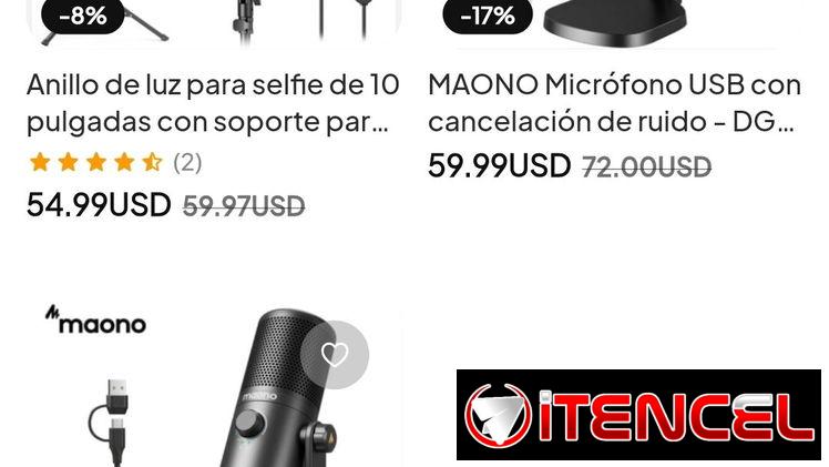 Cámaras y micrófonos para creadores de contenido