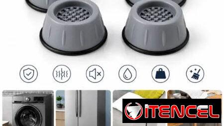 ‼️BASES ANTIVIBRATORIAS Y ANTIDESLIZANTES‼️ PARA LAVADORA, MUEBLES, REFRIGERADORES…
