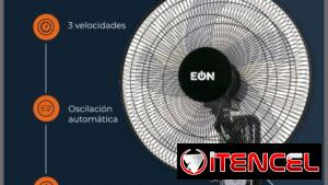 Ventilador de pared 16”. Nuevo con Domicilio incluido