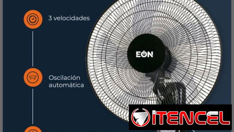 Ventilador de pared 16”. Nuevo con Domicilio incluido