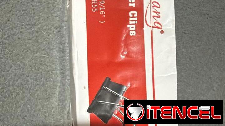 Clips o pinzas para trabajo de oficina, escolar, etc