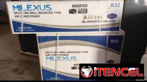 Split inverter de 1.5 toneladas marca milexus 110v nuevo
