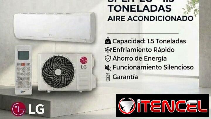 *SPLIT DE 1 TONELADA Y MEDIA CONVENCIONAL* *Voltaje* 220V 700usd