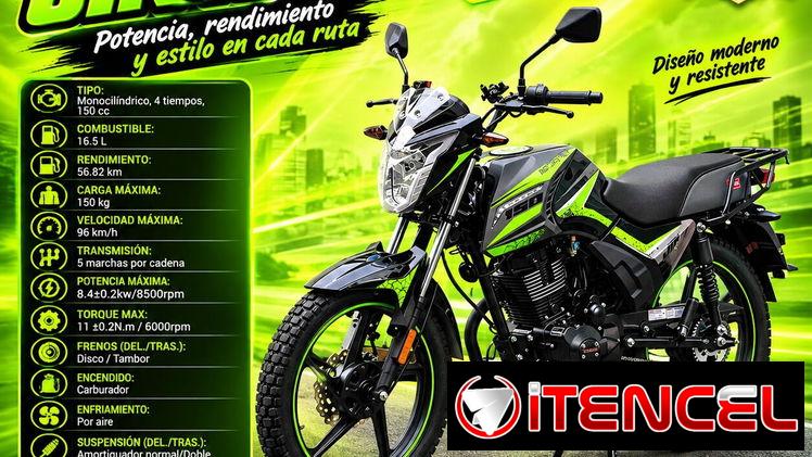 MOTOR JIN 150 CC, ENTREGA DE FACTURA Y TODA LA DOCUMENTACIÓN LEGAL A SU NOMBRE PARA SU CHAPA. MOTOS NUEVAS EN SU GUACAL