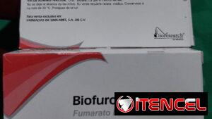 Fumarato Ferroso, caja con 50 tabletas de 200mg