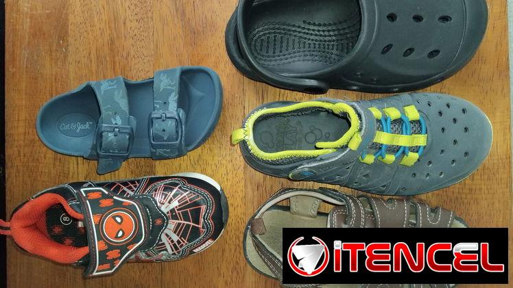 Zapatos para varón y hembra