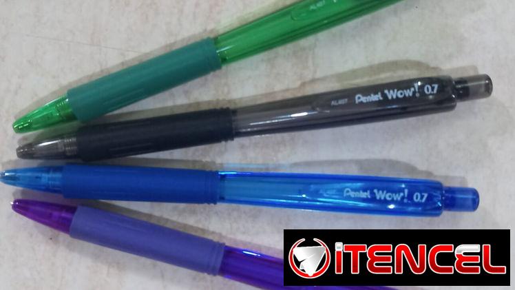 Lapiz mecanico Pentel WOW! 0.7 y 0.5