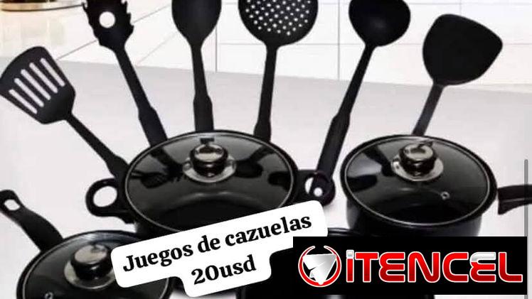 Acepto transferencia juegos de cazuelas sirven para inducción también — foto 1