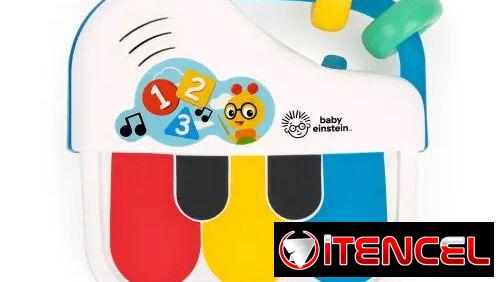 Baby Einstein Petit Piano Musical Toy Rattle 3-36m 12 cm
