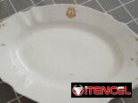 Fuente o plato ovalado antiguo 56868435