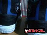 👟 Converse Flux Ultra Mid – Negro/Azul