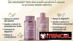 🔥COMBO ANTIFLAMATORIO🔥 Aloe Glow 🌿 + Gomitas de Vinagre de Manzana 🍏