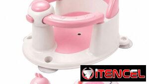 🛁💗 ASIENTO DE BAÑERA PARA BEBÉ 💗🛁 👶 Para bebés a partir de 6 meses ✨ Diseño ergonómico, cómodo y seguro 🛡️ 4 vent