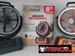 Abanico recargable