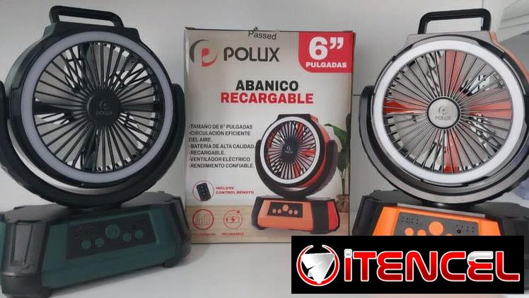 Abanico recargable