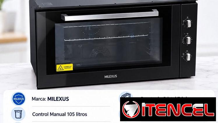 Horno empotrable Milexus 105 litros