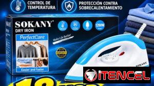 PLANCHA SECA DE 1200w DE ROPA (RADICAMOS EN SAN MIGUEL DEL PADRÓN)