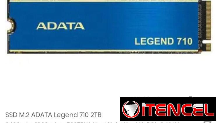 -ADATA Legend 710 2TB (NVMe PCIe3): $280 USD