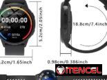 Smartwatch Pantalla HD 2.05″ Llamadas BT y Monitoreo de pasos