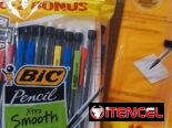 Portaminas, clips, presilladoras, porta tarjetas, álbum tarjetas,