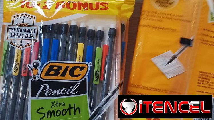 Portaminas, clips, presilladoras, porta tarjetas, álbum tarjetas,