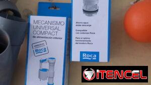 Herrajes de taza de baño marca roca